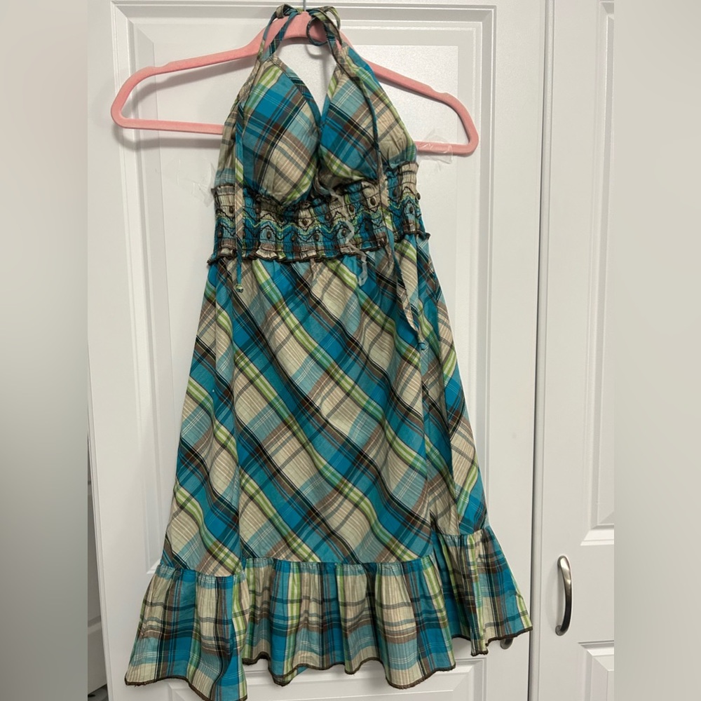 Heat soul halter dress . Comfortable and casual- large